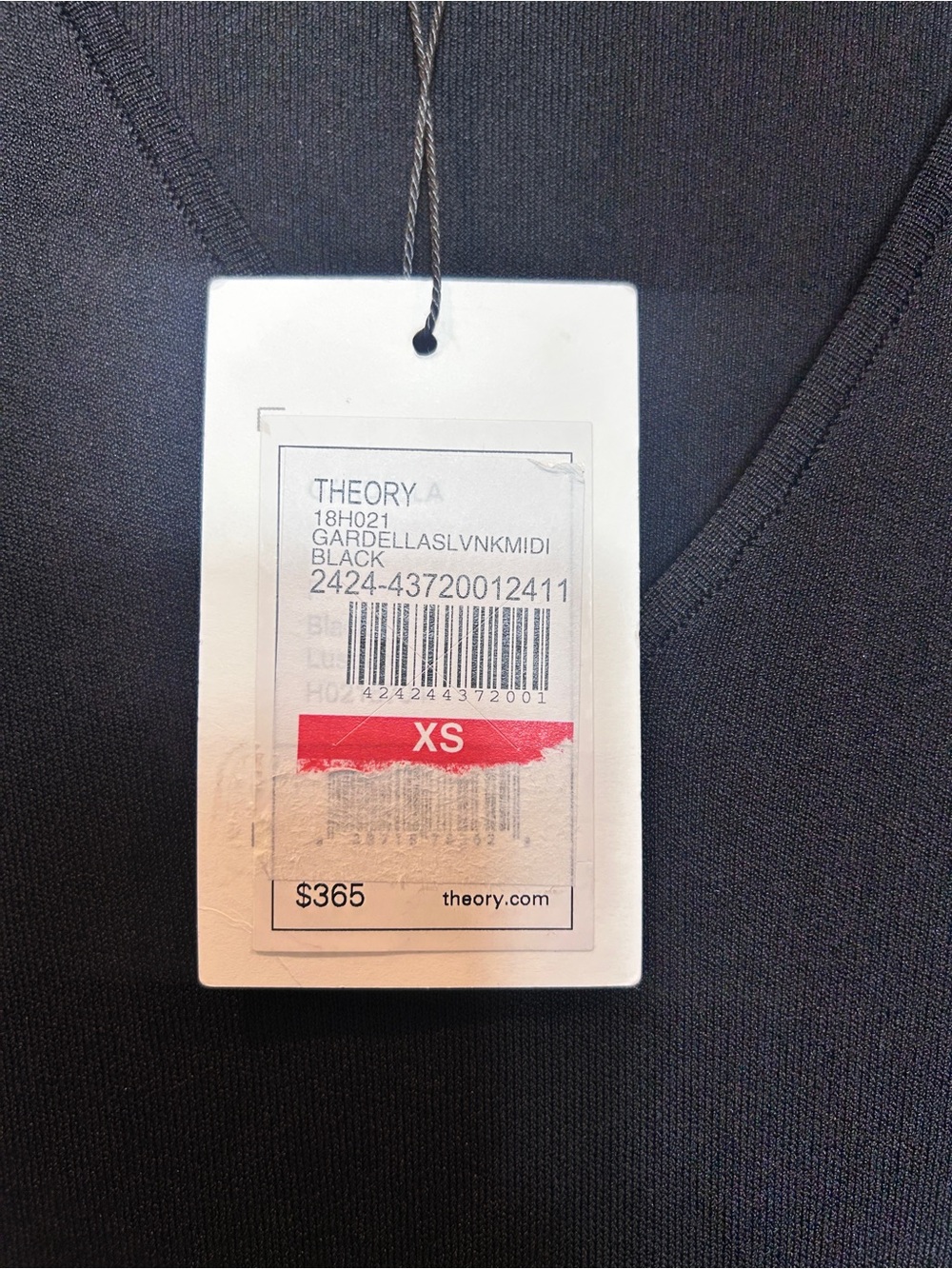 NWT Theory Gardella Midi Dress - Picture 8 of 8